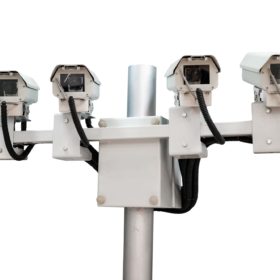 CCTV monitoring security cameras.